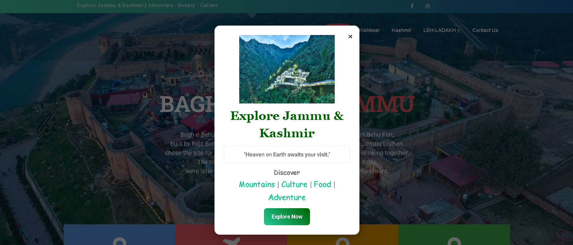 Explore Jammu Kashmir